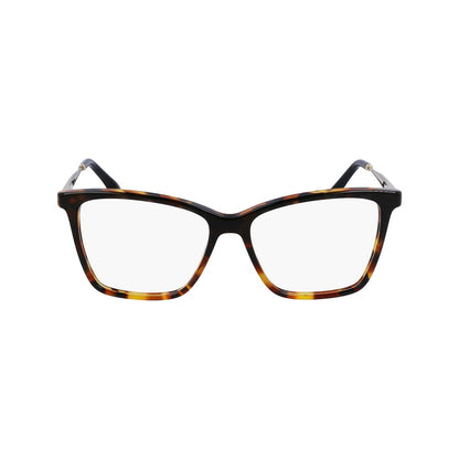 Victoria Beckham Brown Acetate Glasses – Designer Frame