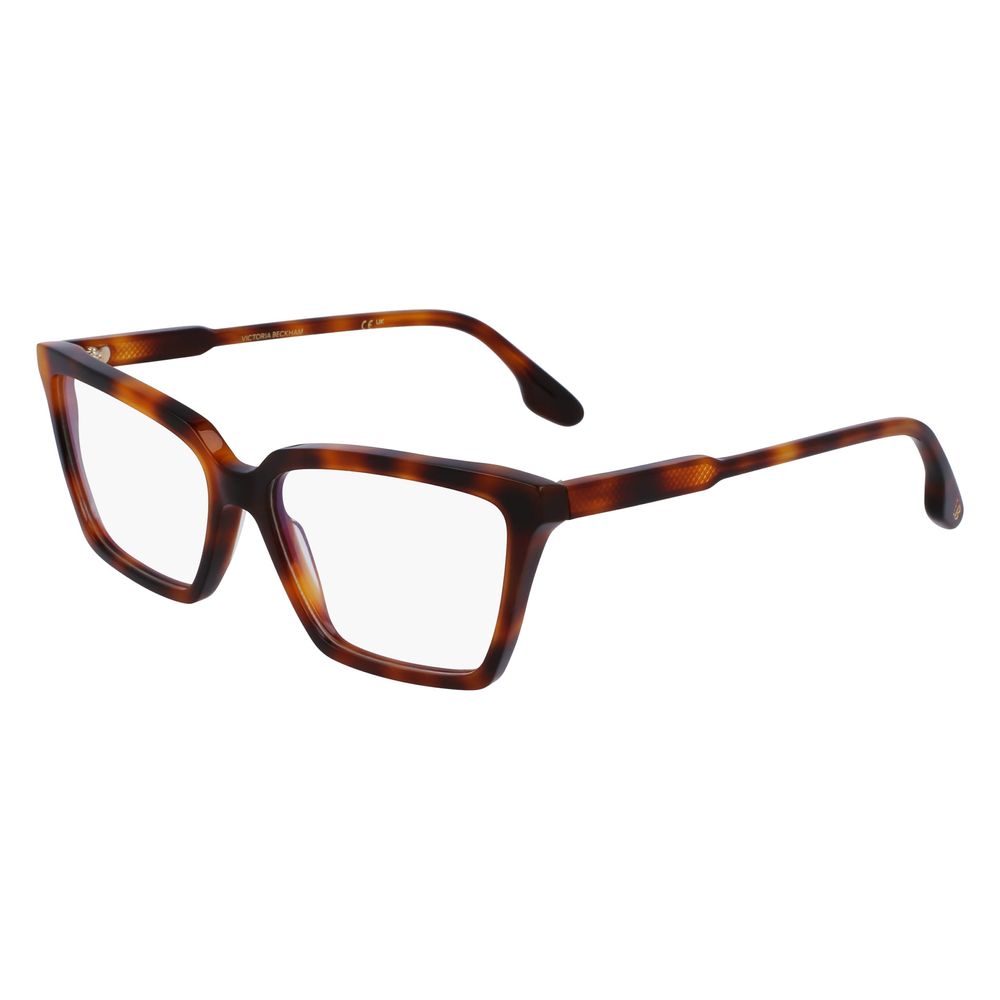 Victoria Beckham Women’s Optical Glasses – Brown Full-Rim Frame, 55mm