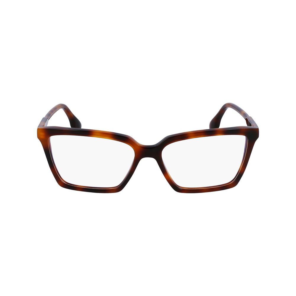 Victoria Beckham Women’s Optical Glasses – Brown Full-Rim Frame, 55mm