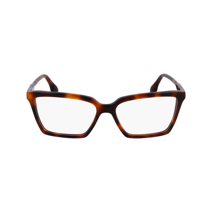 Victoria Beckham Women’s Optical Glasses – Brown Full-Rim Frame, 55mm