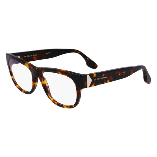 Victoria Beckham Women's Optical Glasses – Brown Square Frame, 52mm