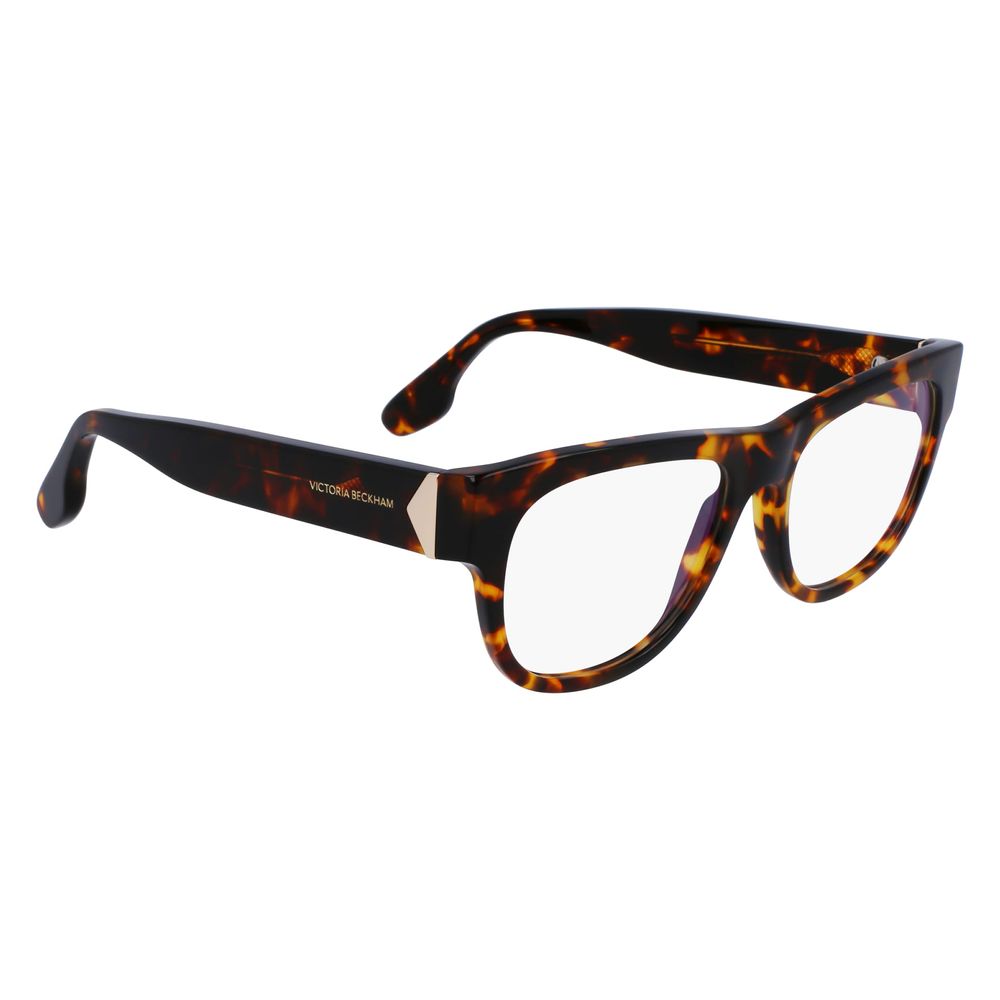 Victoria Beckham Women's Optical Glasses – Brown Square Frame, 52mm