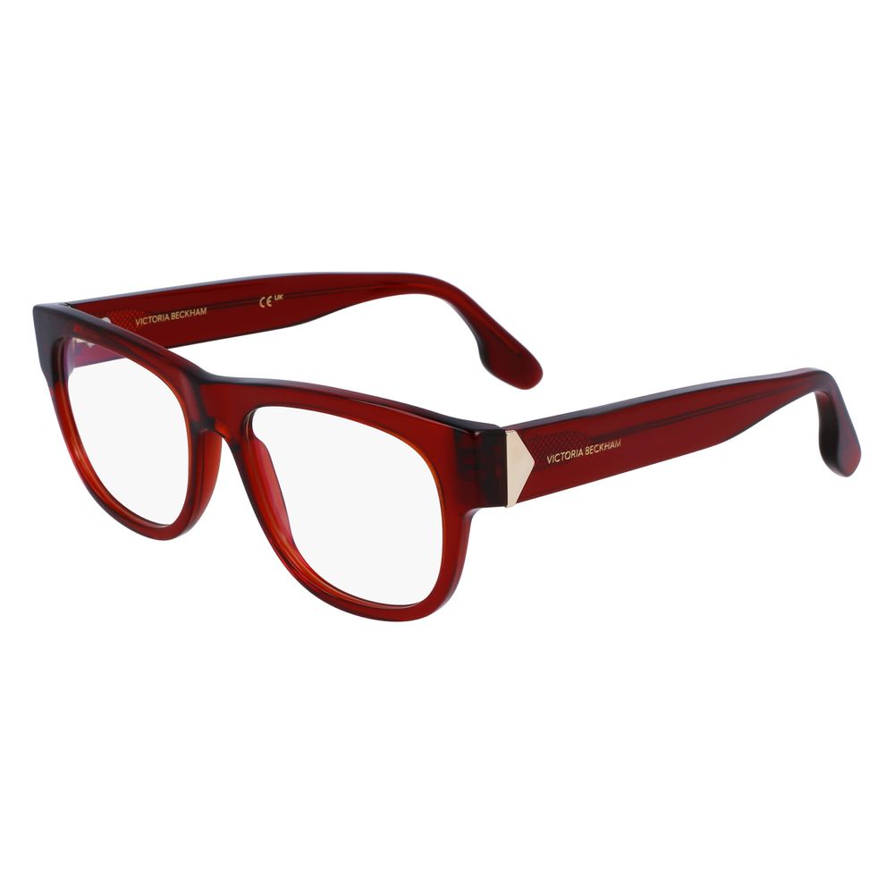 Victoria Beckham Women's Optical Glasses – Red Full-Rim Frame, 52mm