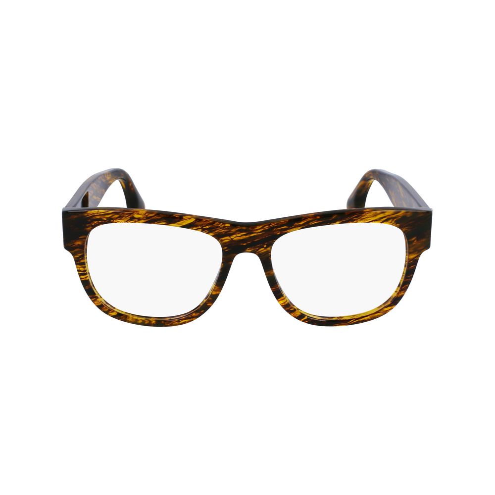 Victoria Beckham Transparent Acetate Glasses – Square Full-Rim Frames
