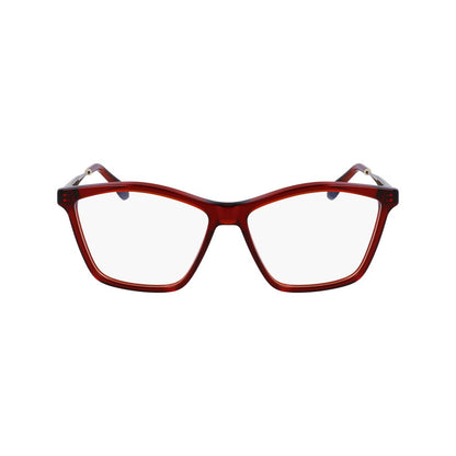 Victoria Beckham Women’s Optical Glasses – Red Full-Rim Frame