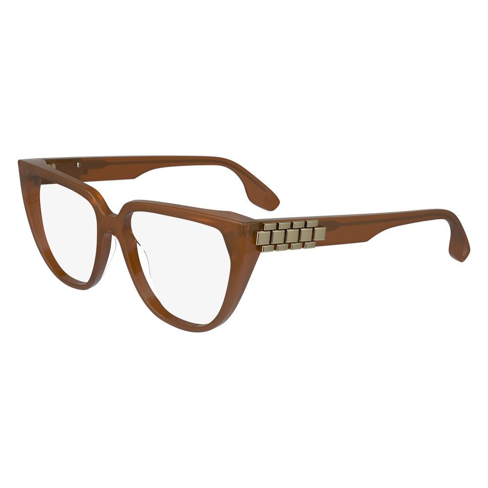 Victoria Beckham Women’s Optical Glasses – Brown Full-Rim Frame