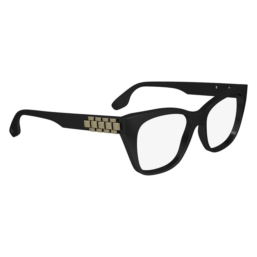 Victoria Beckham Women’s Optical Glasses – Black Square Frame, 52mm