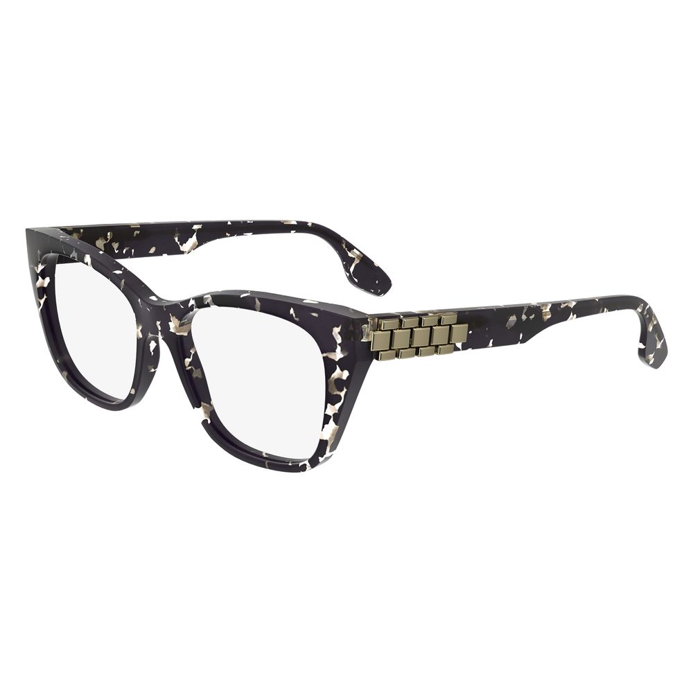 Victoria Beckham Women's Black Acetate Glasses – Square Frame