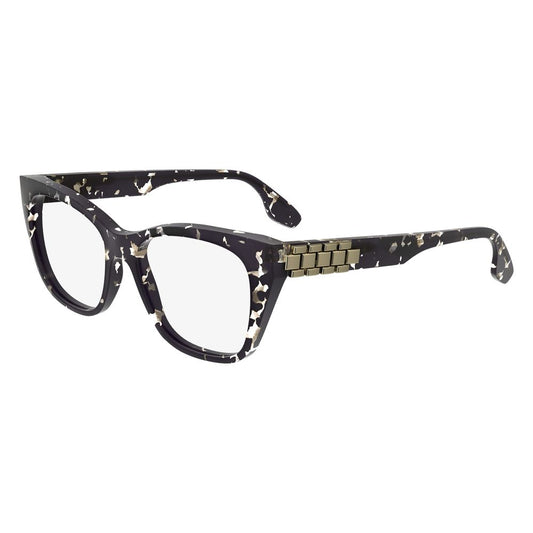 Victoria Beckham Women's Black Acetate Glasses – Square Frame