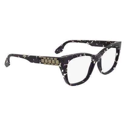 Victoria Beckham Women's Black Acetate Glasses – Square Frame