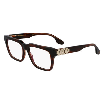 Victoria Beckham Women's Optical Glasses – Brown Square Frame, 52mm