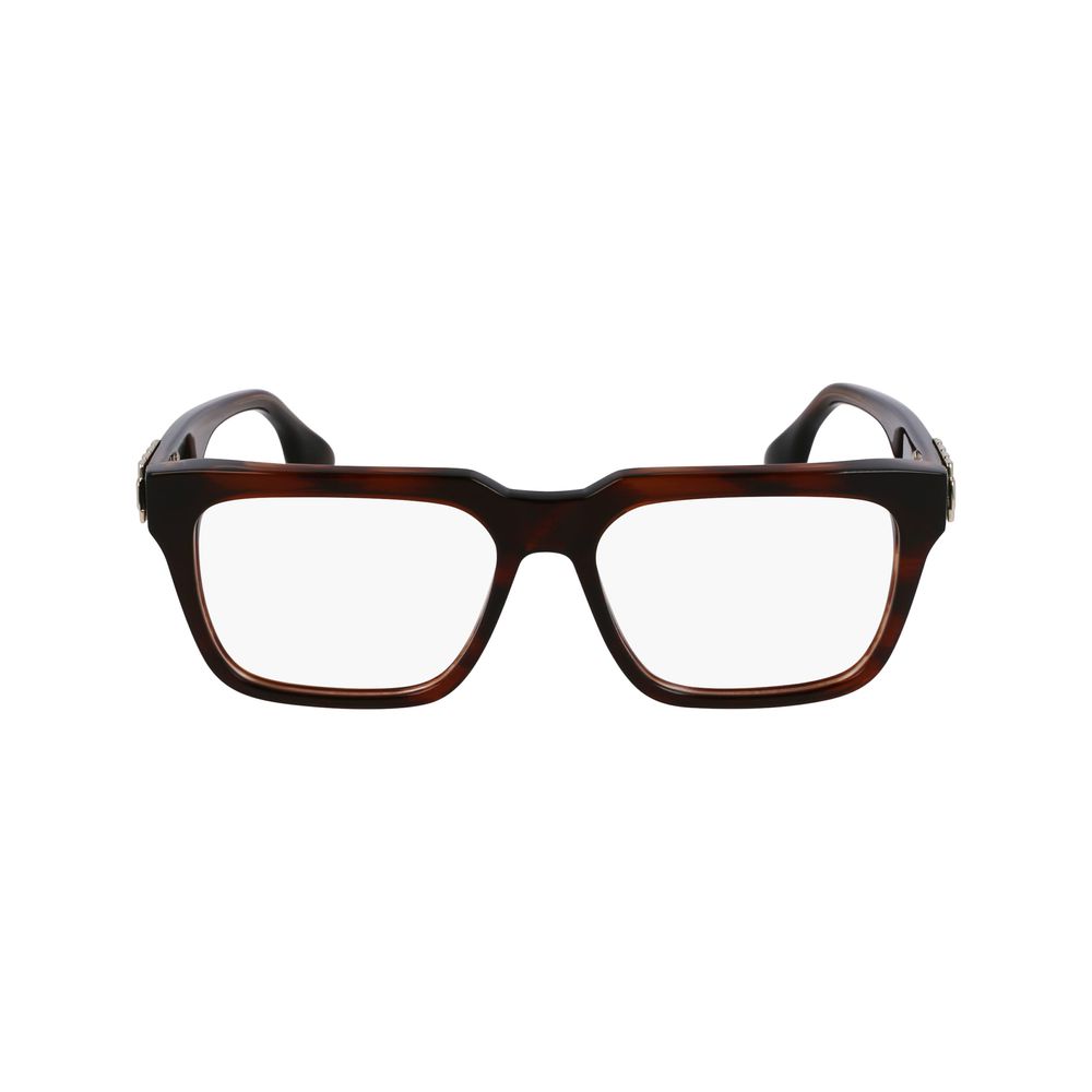Victoria Beckham Women's Optical Glasses – Brown Square Frame, 52mm