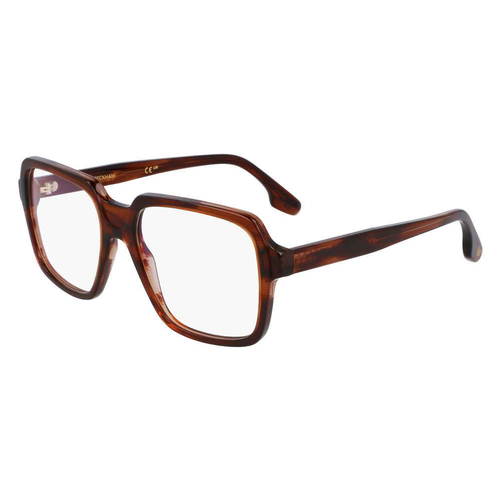 Victoria Beckham Brown Acetate Glasses – Stylish Optical Frames