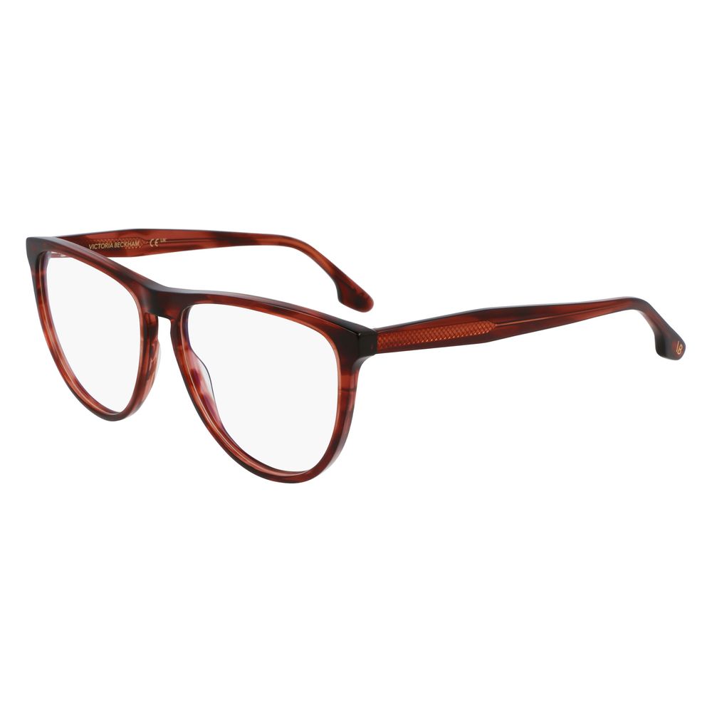 Victoria Beckham Women’s Optical Glasses – Red Full-Rim Frame, 56mm