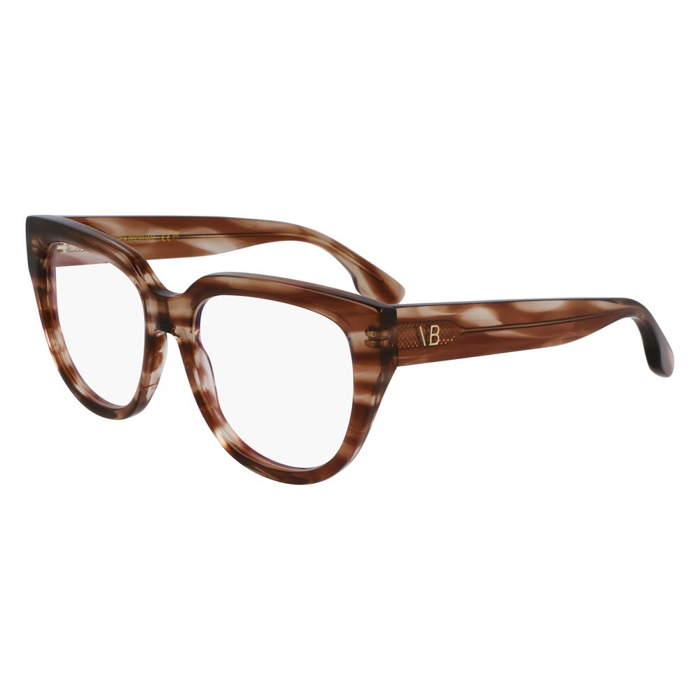 Victoria Beckham Women's Optical Glasses - Brown Full-Rim Frame, 53mm