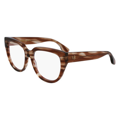 Victoria Beckham Women's Optical Glasses - Brown Full-Rim Frame, 53mm