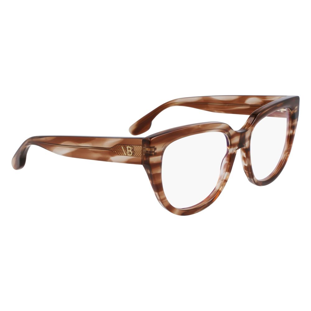 Victoria Beckham Women's Optical Glasses - Brown Full-Rim Frame, 53mm