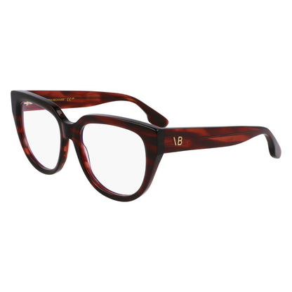 Victoria Beckham Women's Optical Glasses – Red Full-Rim Frame