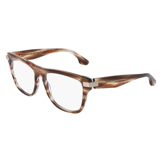 Victoria Beckham Brown Optical Glasses – Elegant Square Frames