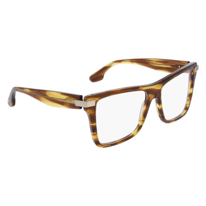 Victoria Beckham Brown Acetate Glasses – Demo Lens Frames