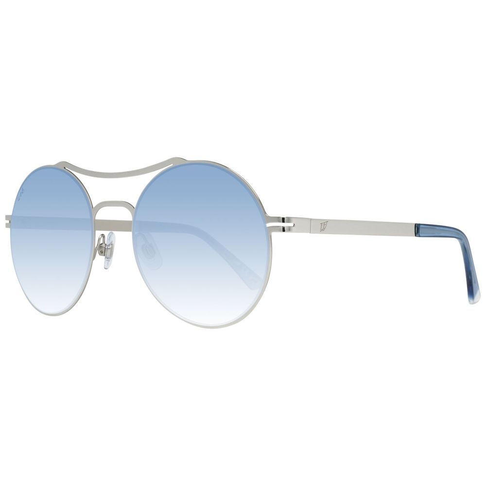 WEB EYEWEAR Women’s Sunglasses – Gold Metal Frame, Blue Lenses