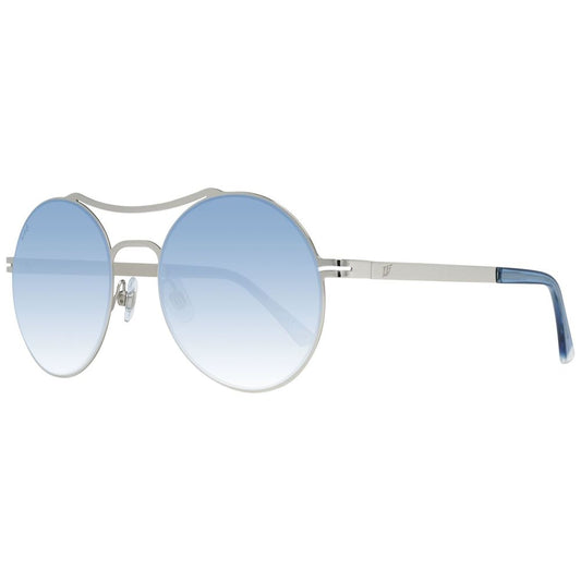WEB EYEWEAR Women’s Sunglasses – Gold Metal Frame, Blue Lenses