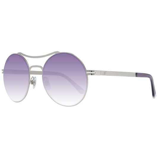 WEB EYEWEAR Women’s Gold Metal Sunglasses – Purple Lenses