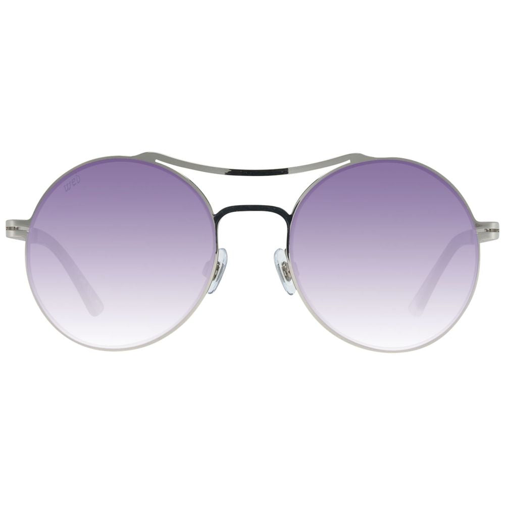 WEB EYEWEAR Women’s Gold Metal Sunglasses – Purple Lenses