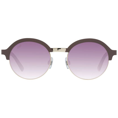WEB EYEWEAR Gold Metal Sunglasses – Women’s Purple Frames