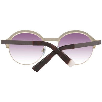 WEB EYEWEAR Gold Metal Sunglasses – Women’s Purple Frames