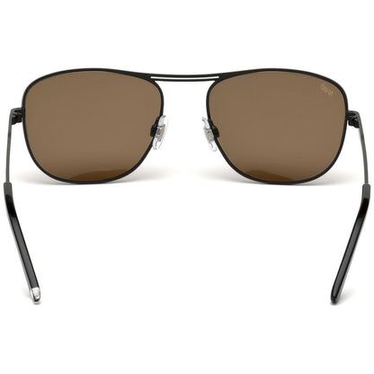 WEB EYEWEAR Black Metal Sunglasses – Stylish Protection for Men