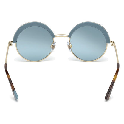 WEB EYEWEAR Women’s Gold Metal Sunglasses – Stylish & Protective
