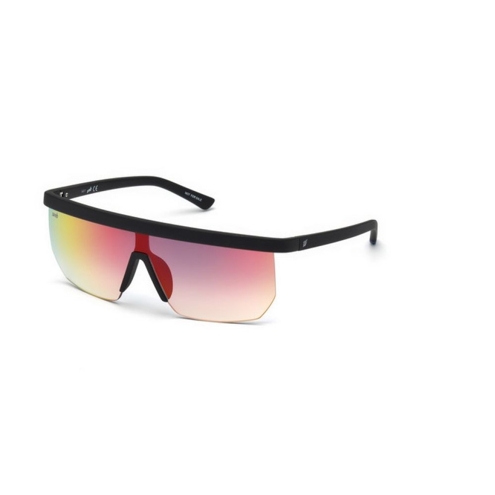 WEB EYEWEAR Black Acetate Sunglasses – Stylish Protection for Men