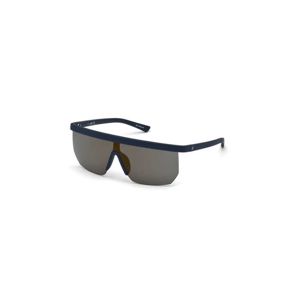 WEB EYEWEAR Men's Blue Acetate Sunglasses – Stylish and Protective