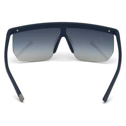 WEB EYEWEAR Men's Sunglasses – Blue Acetate Frame, Clear Lenses