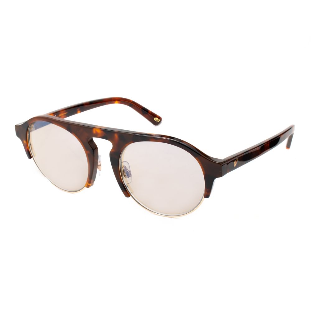 WEB EYEWEAR Bicolor Acetate Sunglasses – Havana Frame, Brown Lenses