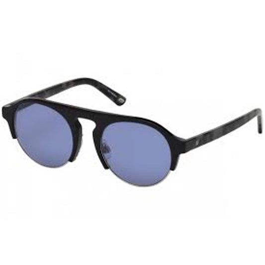 WEB EYEWEAR Black Acetate Sunglasses – Stylish Full-Rim Design