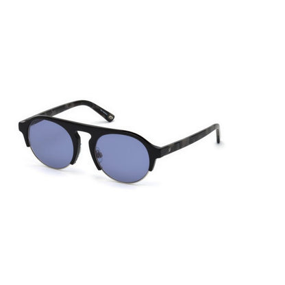 WEB EYEWEAR Black Acetate Sunglasses – Stylish Full-Rim Design