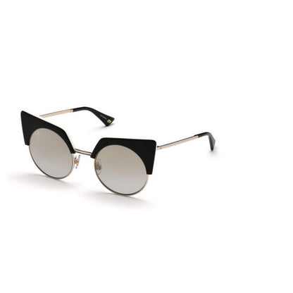 WEB EYEWEAR Women’s Sunglasses – Black Metal Frame, Grey Lenses