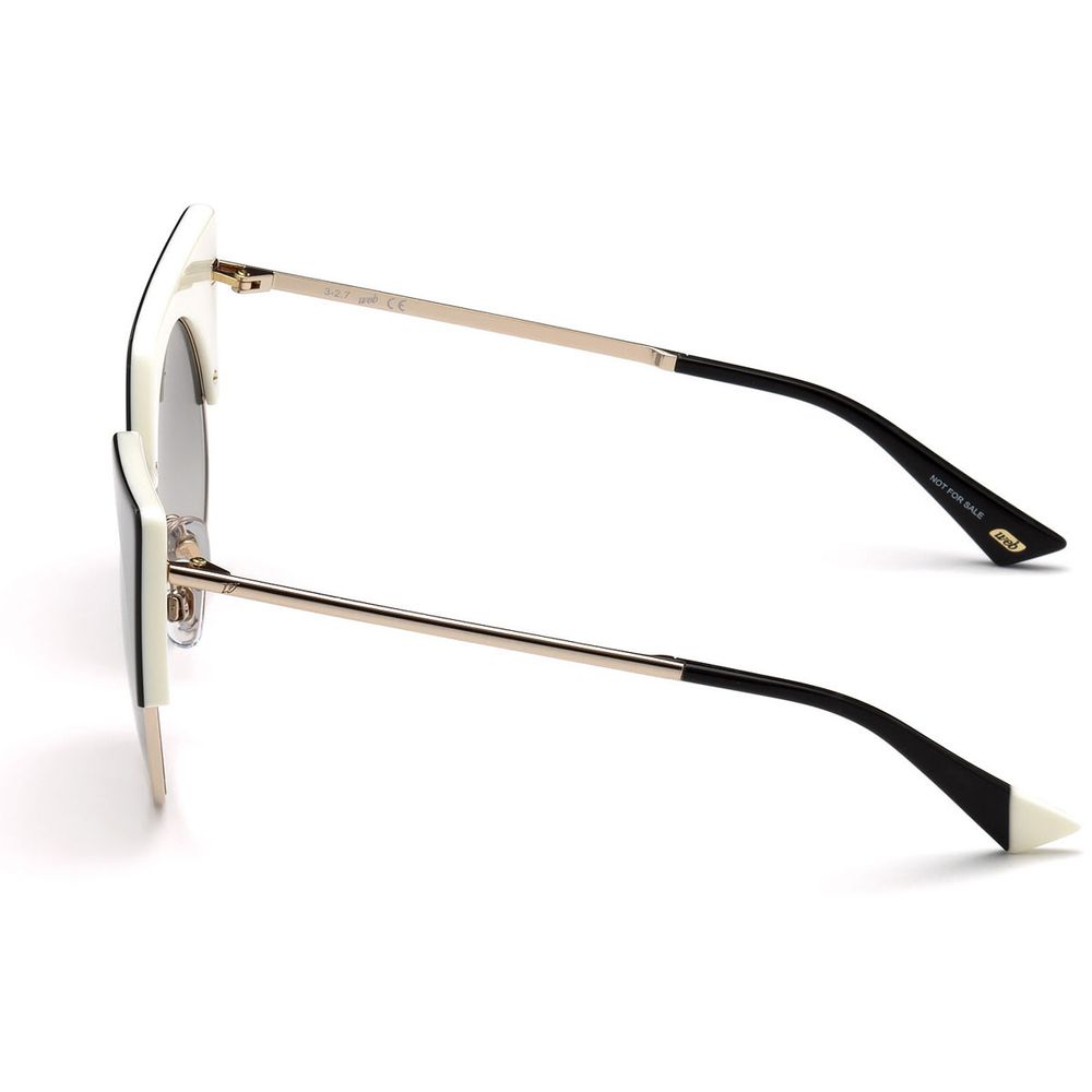 WEB EYEWEAR Women’s Sunglasses – Black Metal Frame, Grey Lenses