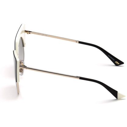 WEB EYEWEAR Women’s Sunglasses – Black Metal Frame, Grey Lenses