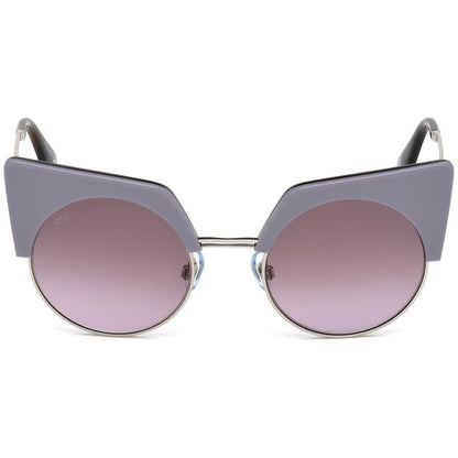 WEB EYEWEAR Women’s Sunglasses – Lilac Acetate Frame, 49mm Lenses