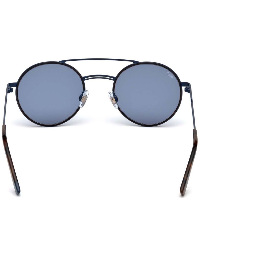 WEB EYEWEAR Blue Metal Sunglasses – Stylish Protection for Men