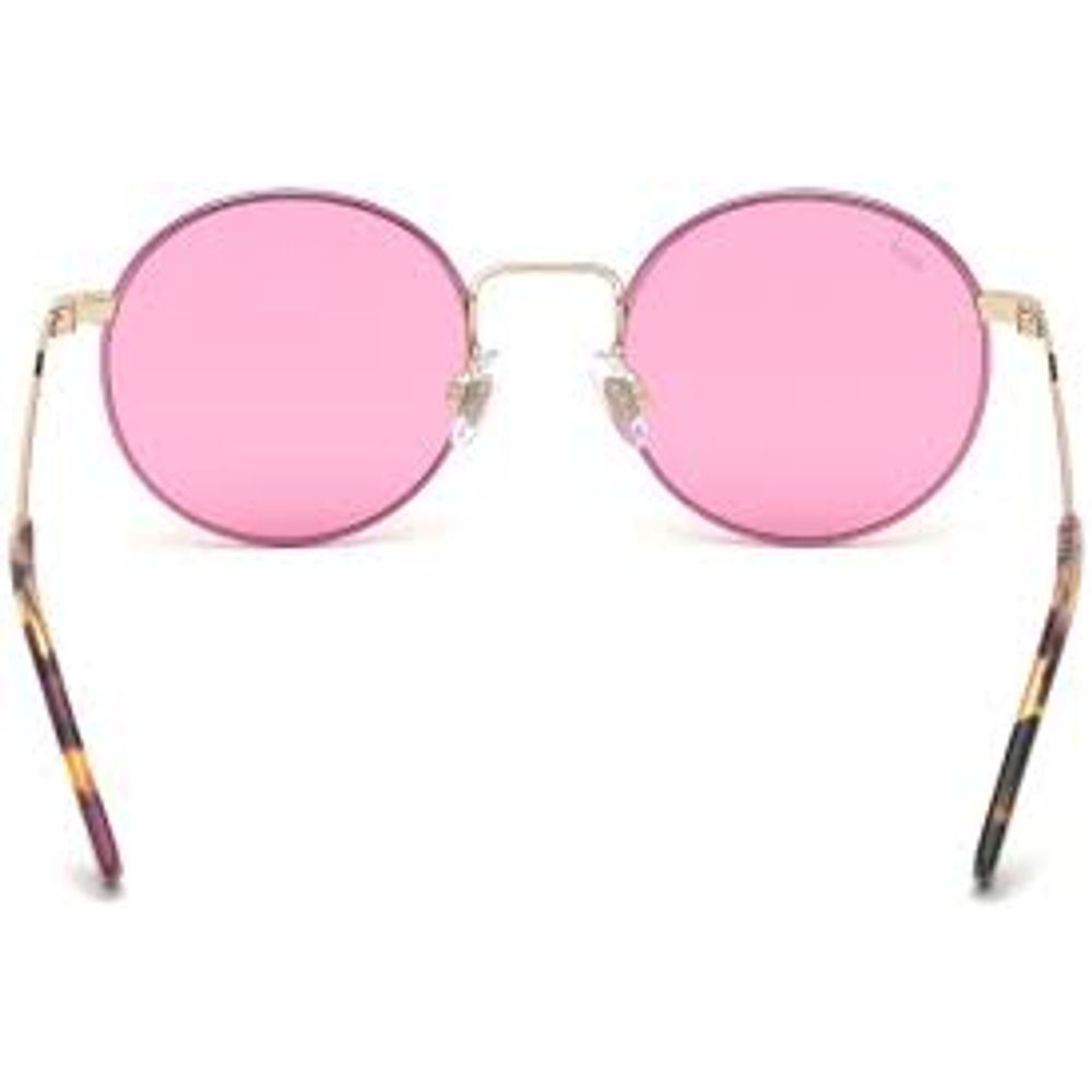 WEB EYEWEAR Women’s Sunglasses – Pink Metal Frame, Rose Lenses