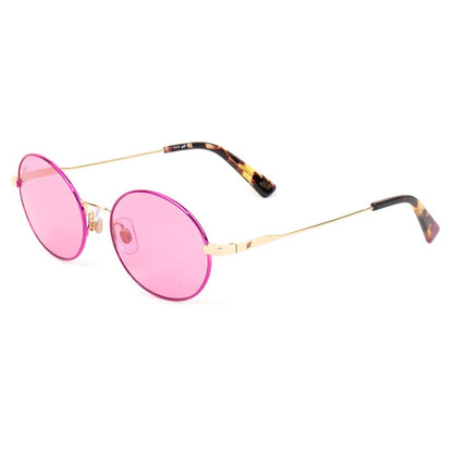 WEB EYEWEAR Women’s Gold Metal Sunglasses – 51mm Lens