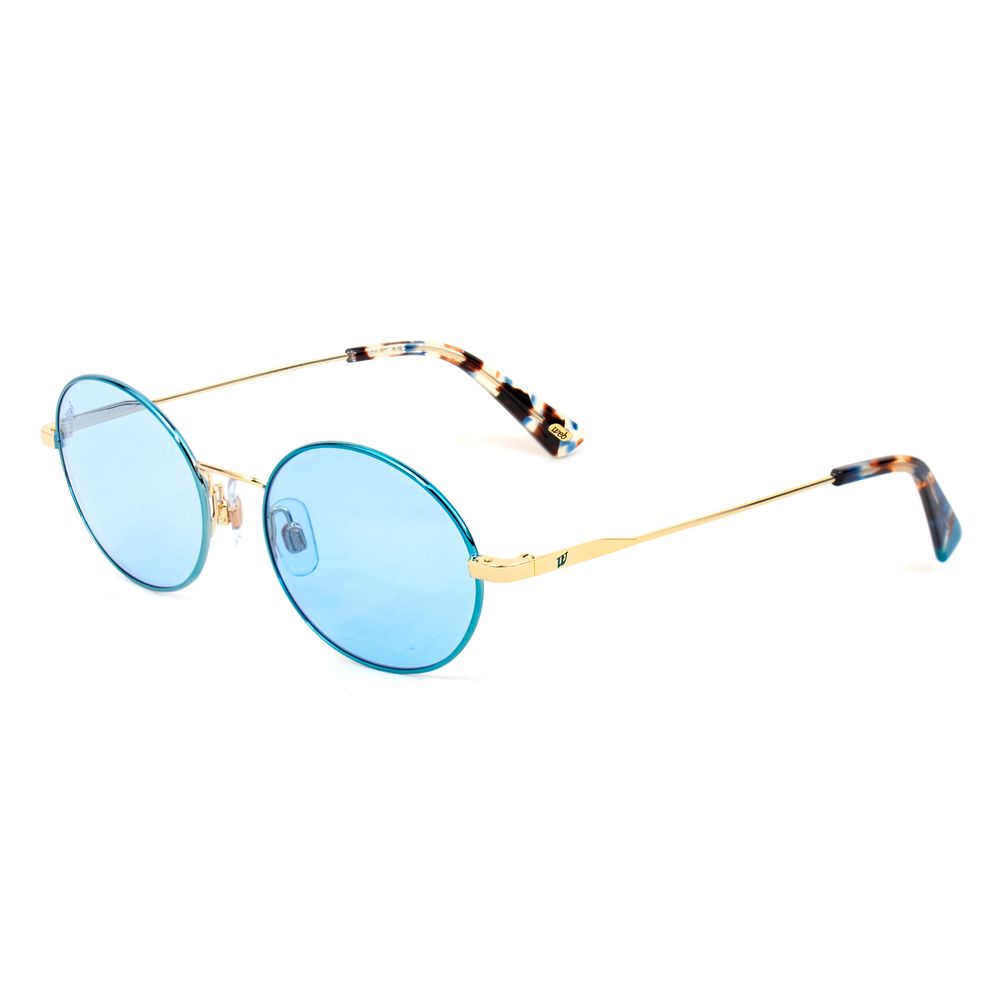 WEB EYEWEAR Women’s Gold Metal Sunglasses – Stylish 51mm Lenses