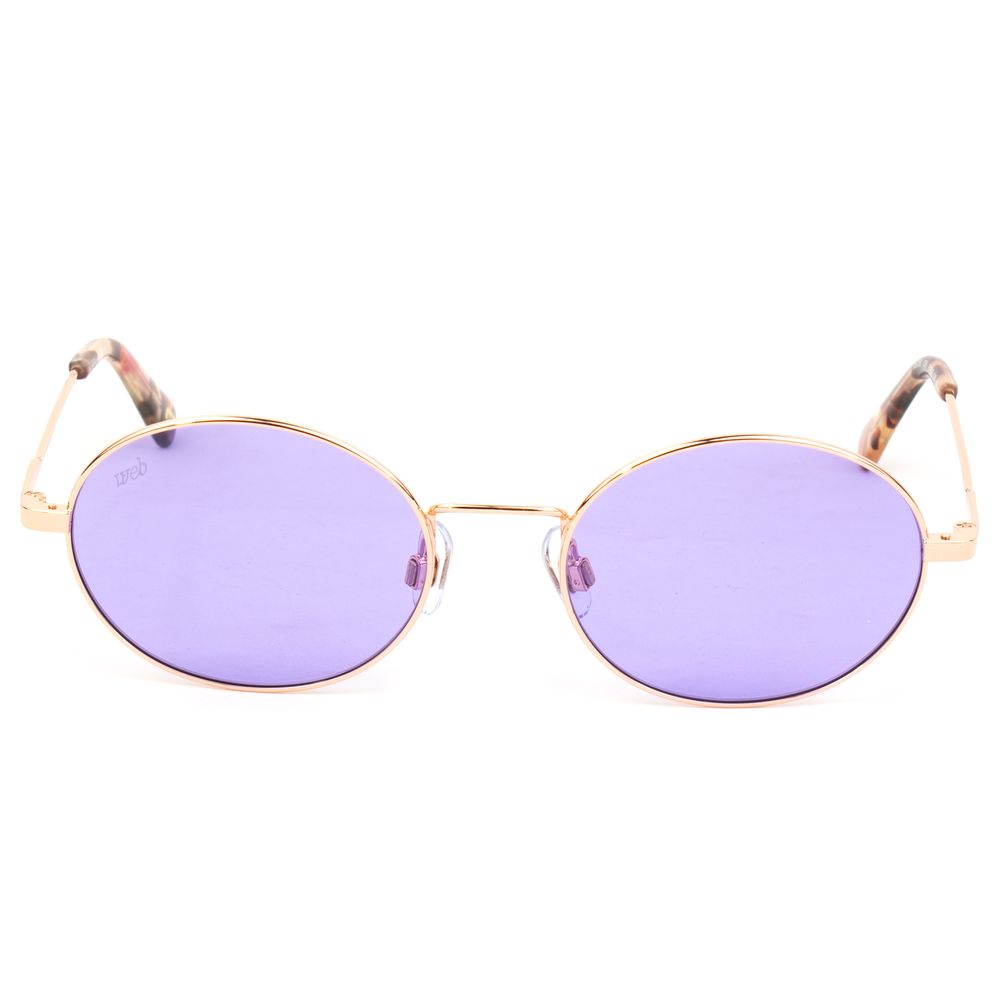 WEB EYEWEAR Gold Metal Sunglasses – Women’s Stylish Eyewear