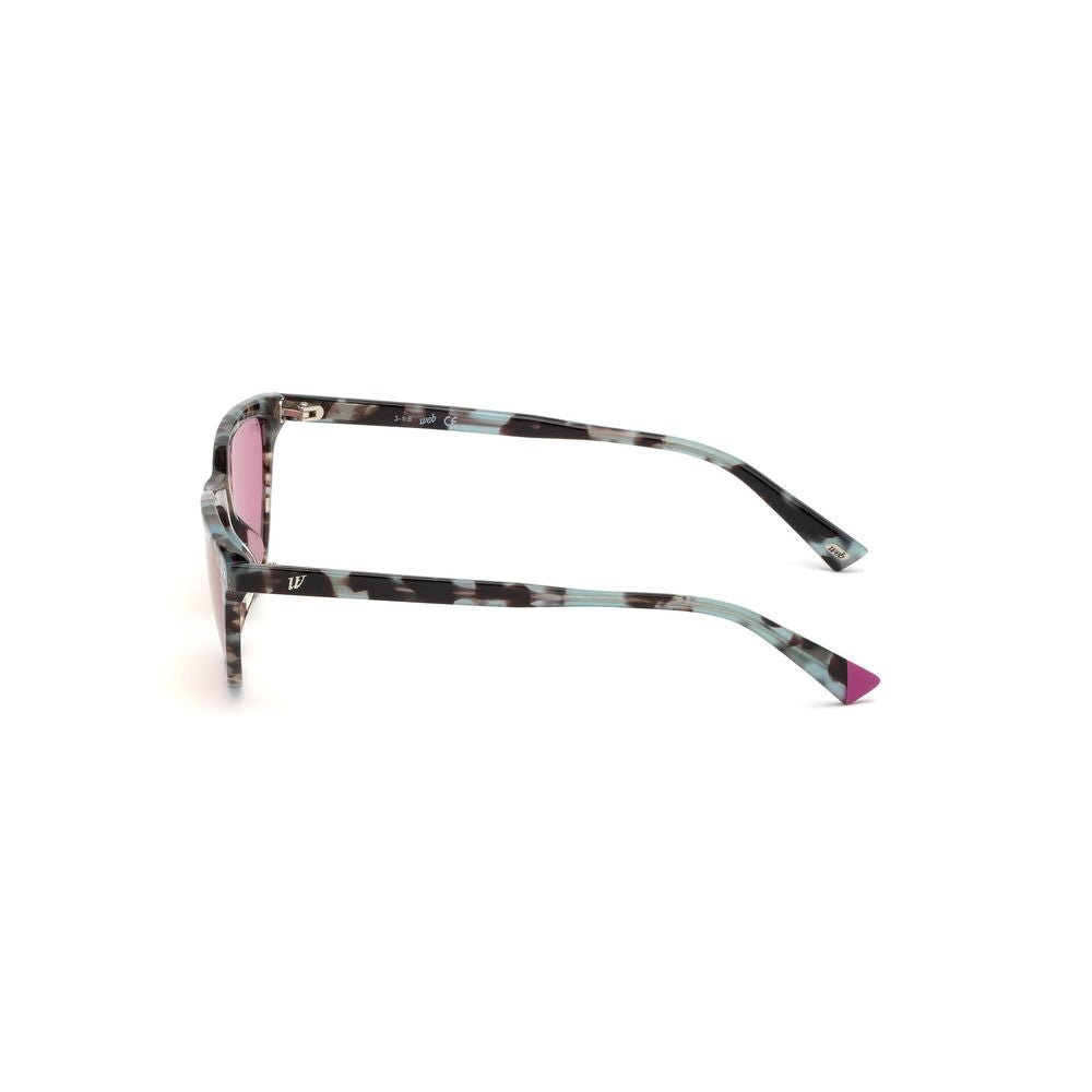 WEB EYEWEAR Women’s Brown Sunglasses – Stylish Plastic Frame