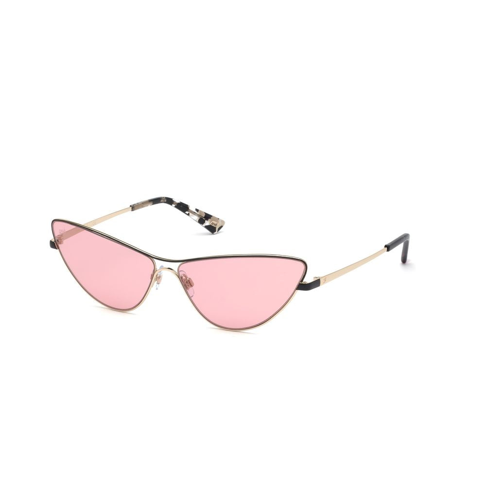 WEB EYEWEAR Women’s Gold Metal Sunglasses – Stylish and Chic