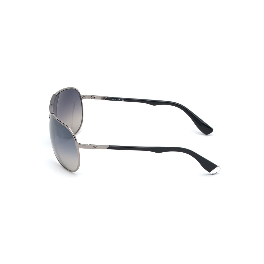 WEB EYEWEAR Men's Gray Metal Sunglasses – Stylish UV Protection